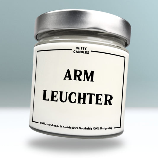 "Arm Leuchter."