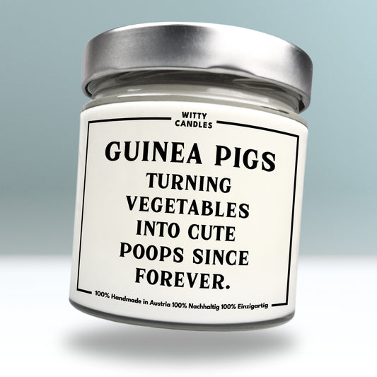 "Guinea pigs: turning vegetables into cute poops since forever."