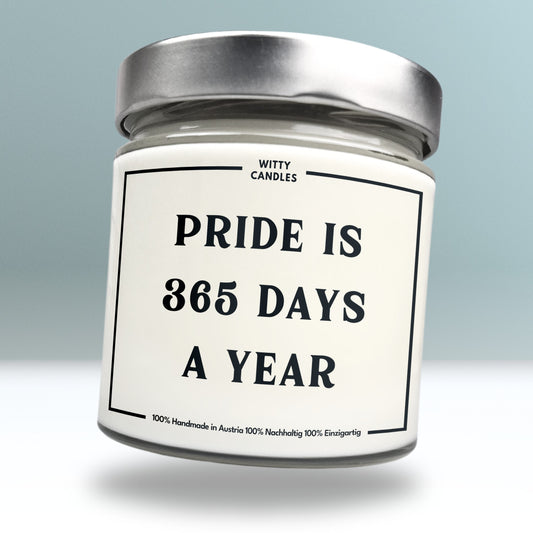 "Pride is 365 days a year."