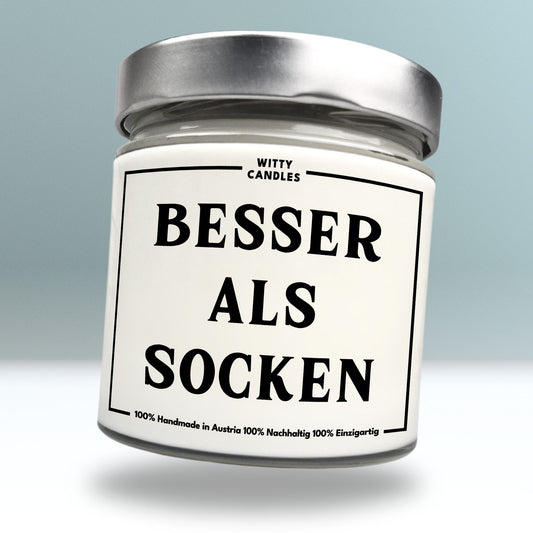 "Besser als Socken"